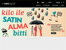 Tablet Screenshot of neodigital.com.tr
