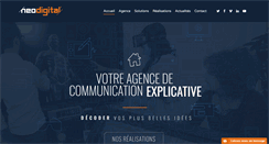 Desktop Screenshot of neodigital.fr
